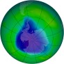 Antarctic Ozone 2007-11-07
